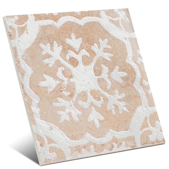 klasszikus feher mintas vilagos mediterran konyhai csempe rusztikus vintage dekor falburkolat selyemfenyu 20x20cm balaton furdoszoba nappali dekor nyaralo felujitas lameridiana csempek 3d.jpg